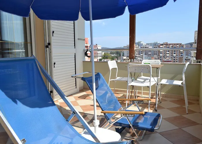 Penthouse Terrace View 4Br Apt In The Vlora Heart
